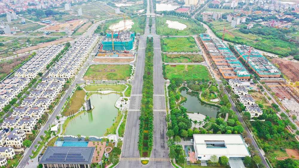 Moonlight 1 sở hữu tầm view thoáng mát ra bộ đôi công viên Central Park và Harmony Park