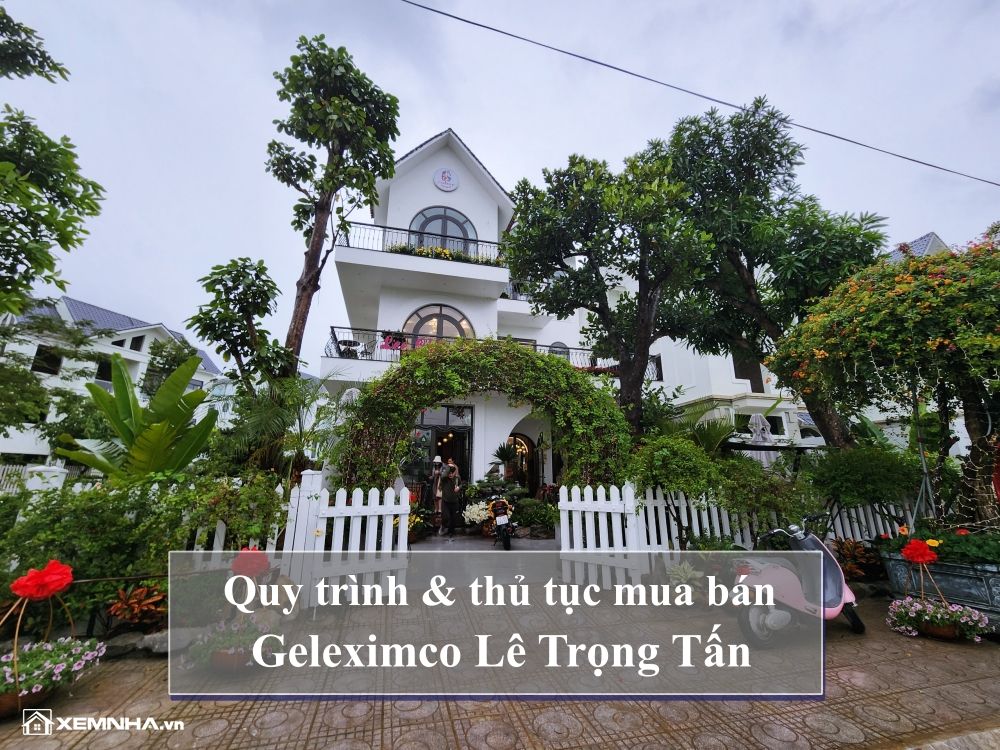 Thủ tục mua bán bất động sản Geleximco